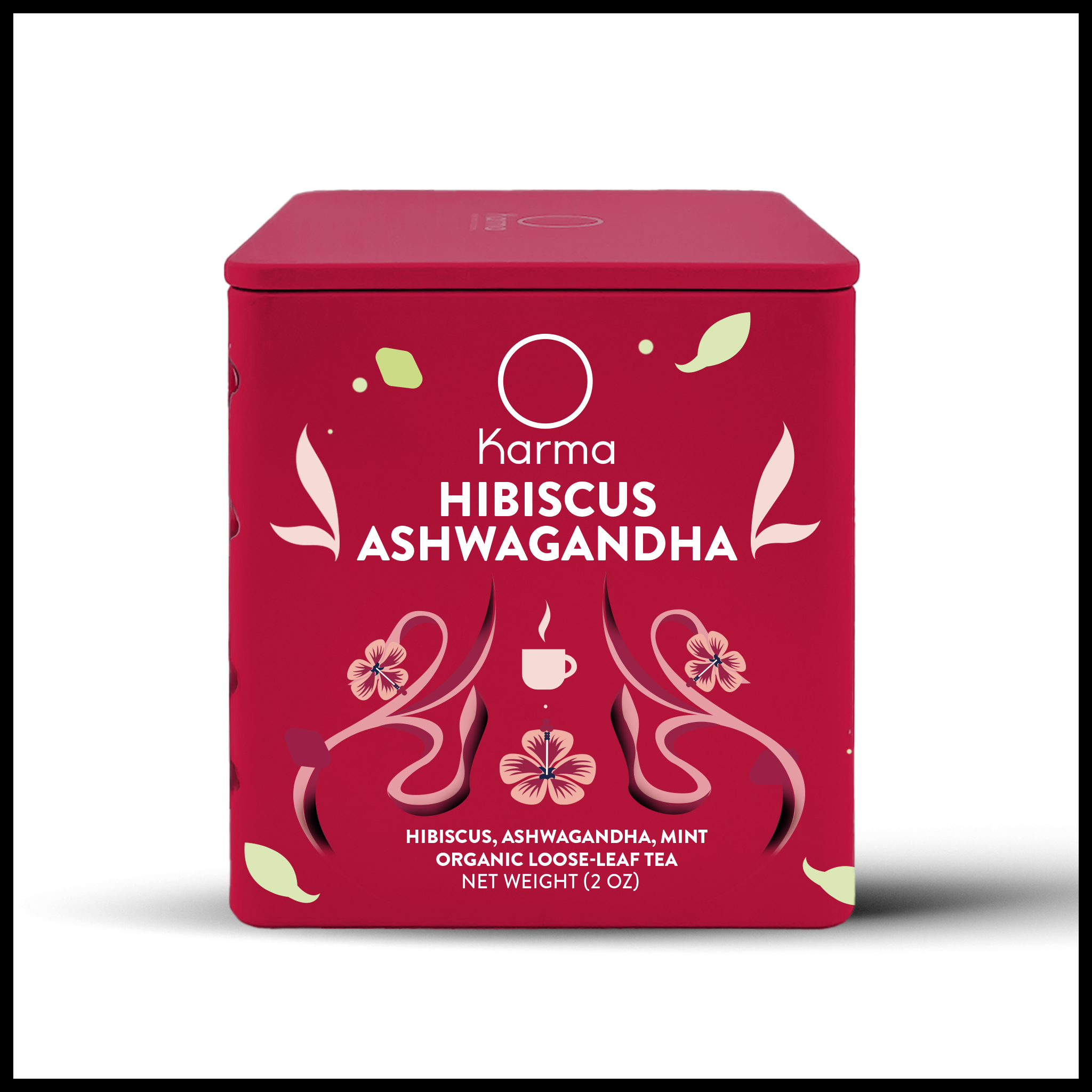 Karma Hibiscus Mint Ashwagandha Tea